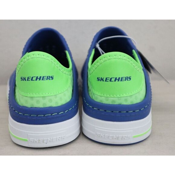 Foamies x Skechers Kids Sz 1 Blue/Green Guzman Steps Aqua Surge Water Shoes SIB - Picture 3 of 11